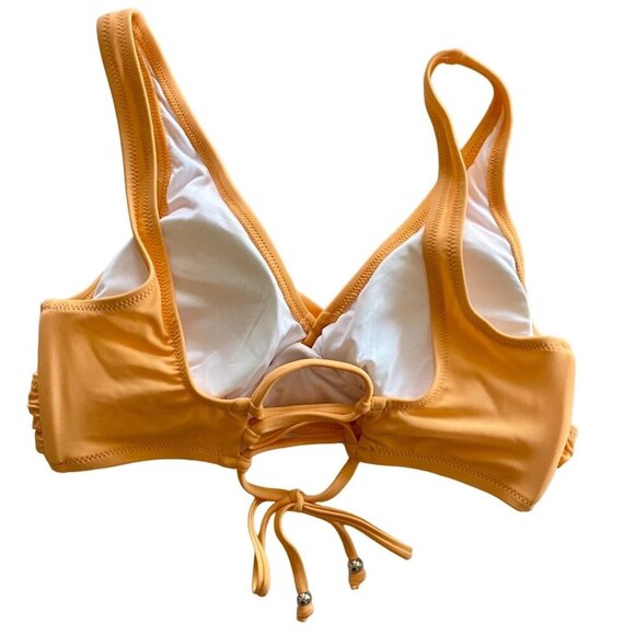 Cupshe Solid Top Floral Bottom Bikini 2 Piece Swimsuit Set Women's Small NEW - Picture 5 of 12